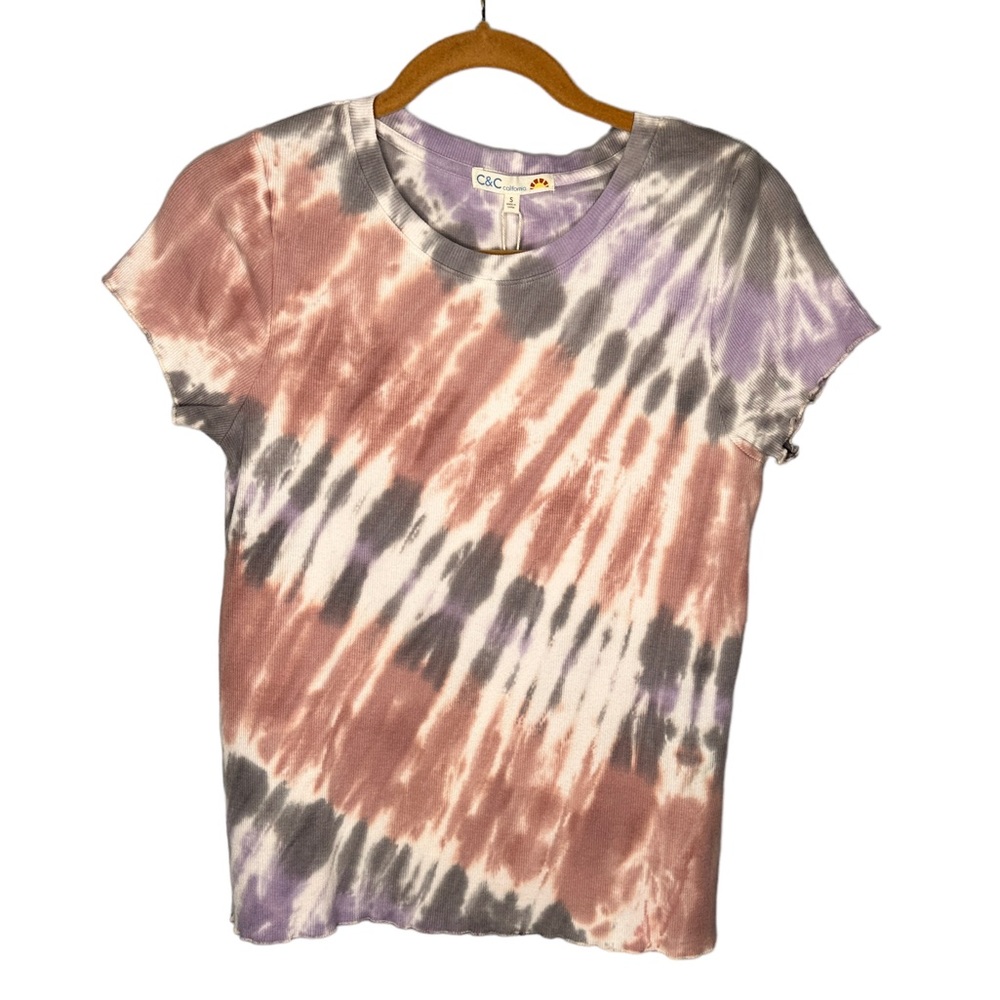 Dakota Tie Dye T-Shirt C & C California NWT